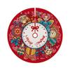 Merry Christmas Christmas Tree Skirt Party Decor Outdoor Blanket New Carpet Floor Mat  Christmas