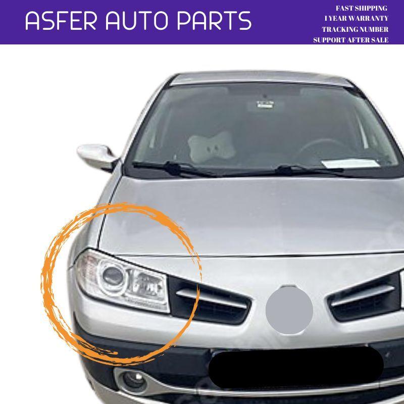 Right Headlight Motorized Lens Inside Chrome Color For Renault Megane Mk2 II 2002-2008 OEM 260103726R 7701063220