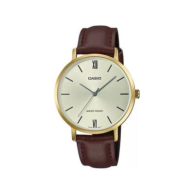 Brown Analog Women's Watch, Casio