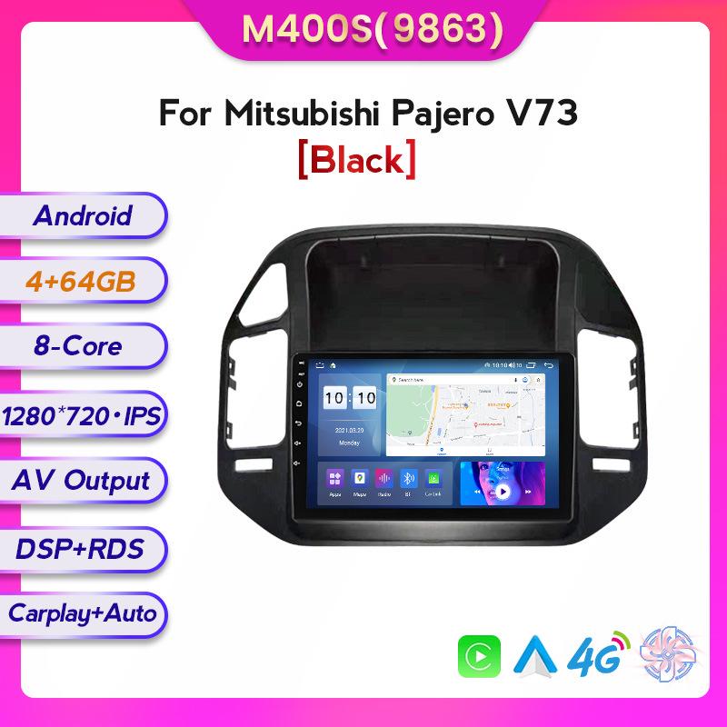 Mitsubishi Pajero V73 Central Control GPS Navigator with Wireless CarPlay