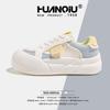 Global summer mesh versatile little white shoes for women KMLDX8273 new popular student platform casual board shoes for women