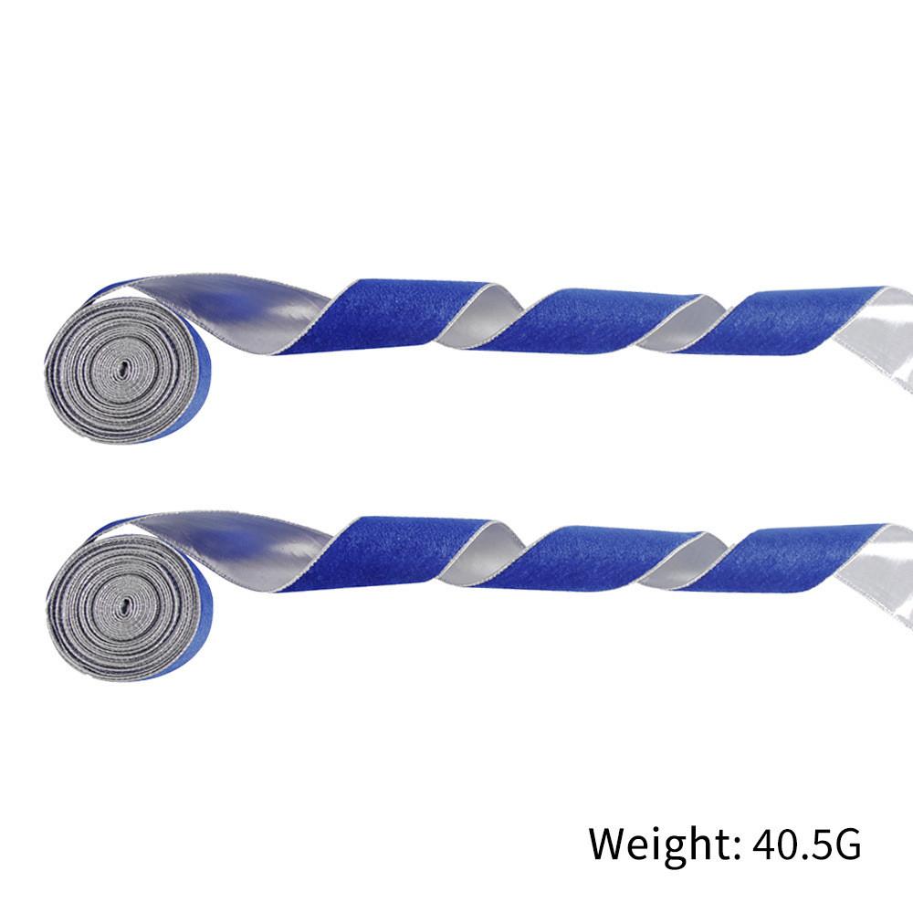 Luxurious Green Red Blue Plush Christmas Ribbon For Elegant Holiday Decor Gifts