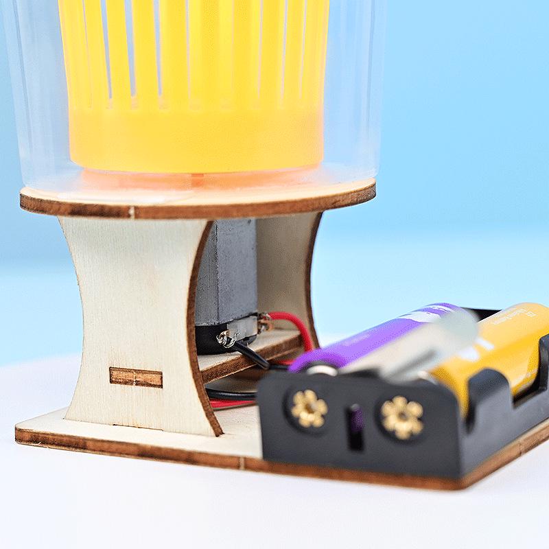 DIY Spin Dryer for STEM Classroom Experiments - Homemade Science Kit for Elementary School Projects