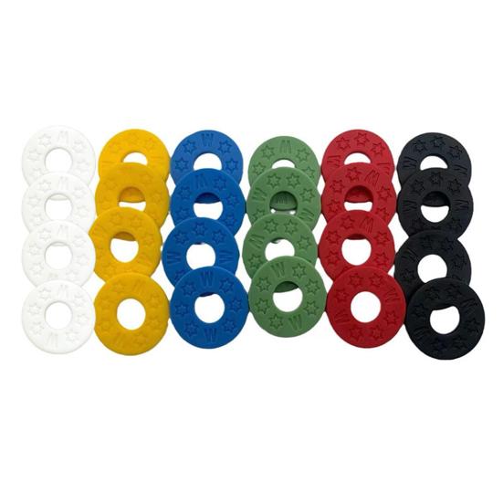 10 Pcs Guitar Strap Locks PE Guitar Strap Blocks Safety Lock Protector for Bass Ukulele Acoustic Electric Guitar Accessories
