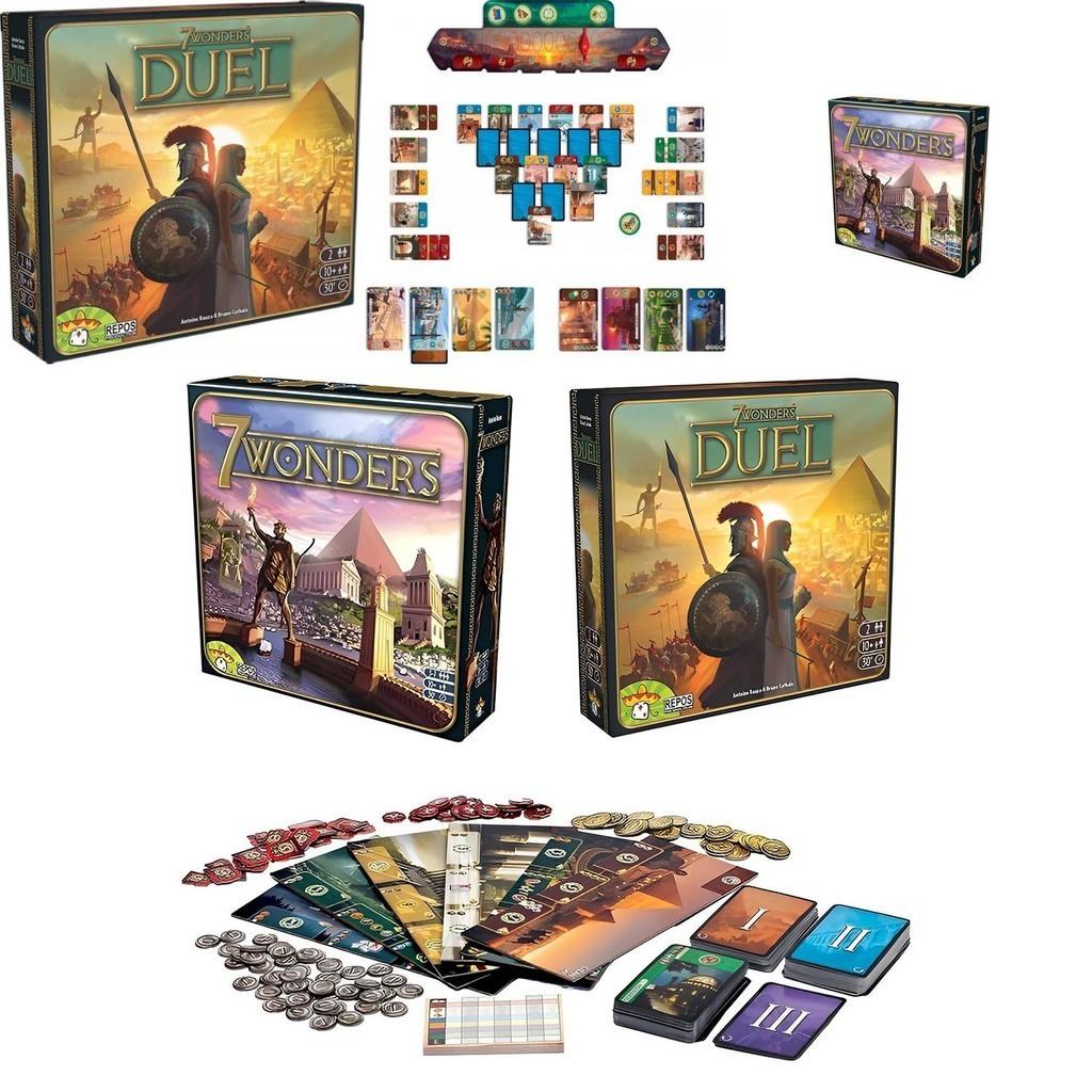 7 Wonders Duel Strategie-Brettspiel für Erwachsene Kinder