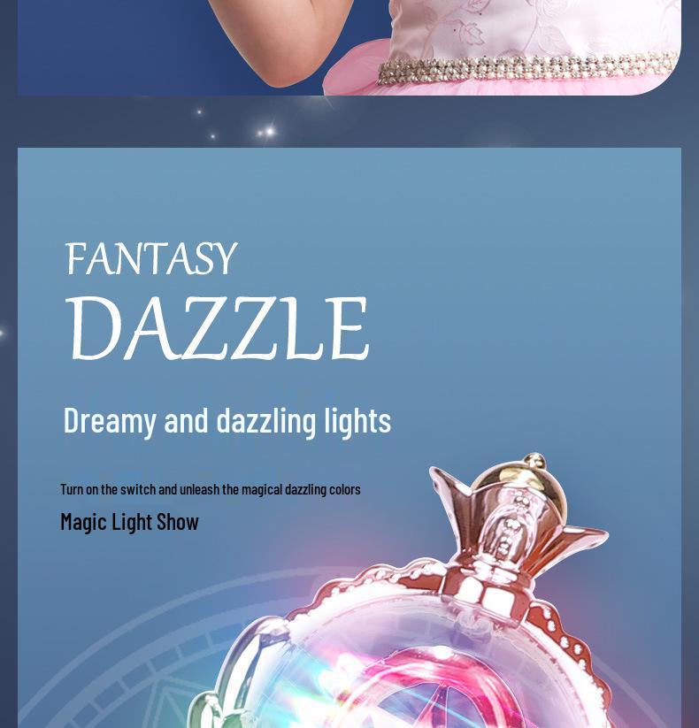 Light-Up Fairy Wand for Girls Aged 3-6: Perfect Christmas or Birthday Gift for Little Princesses