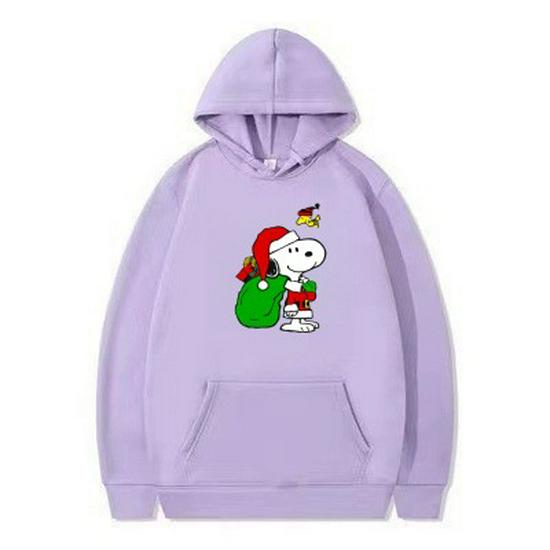 Snoopy Anime Creative Print Hoodie for Adults & Kids