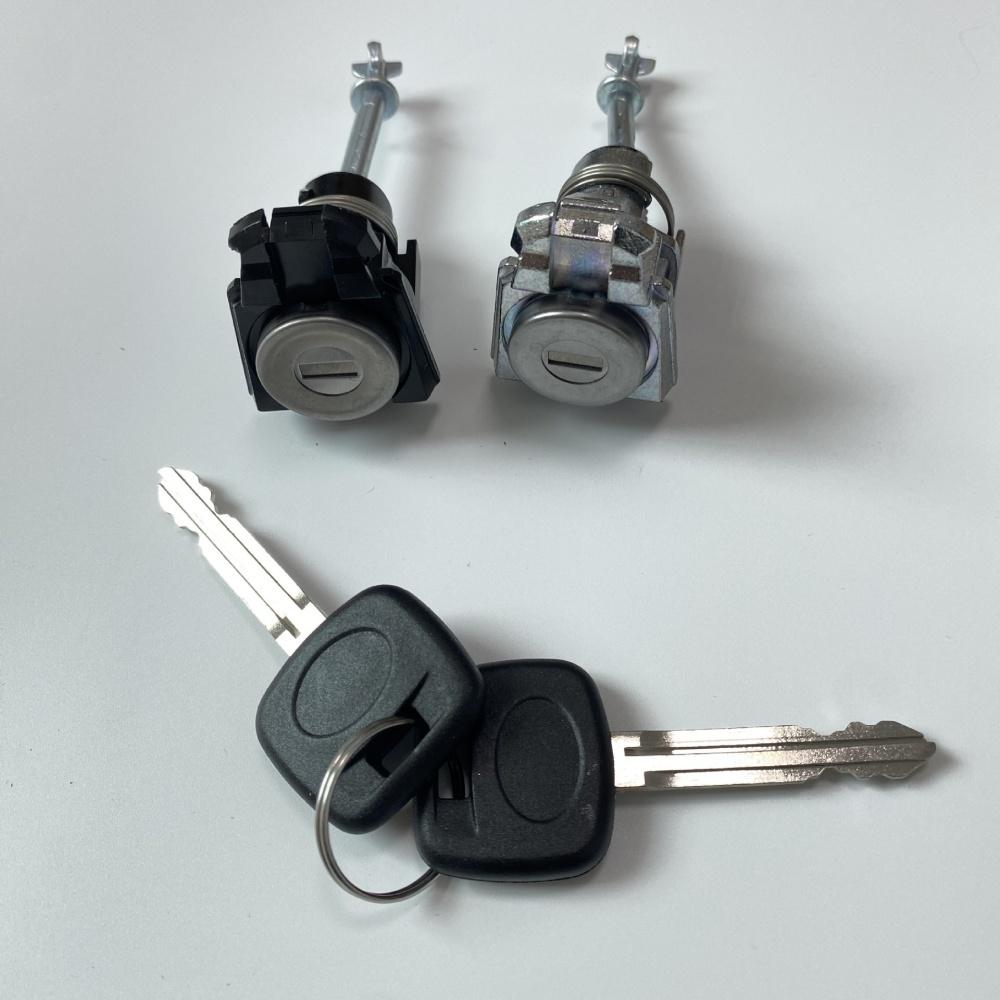 1 Pair Left & Right Door Lock Cylinder with 2 Keys For Toyota Camry 2002-2006