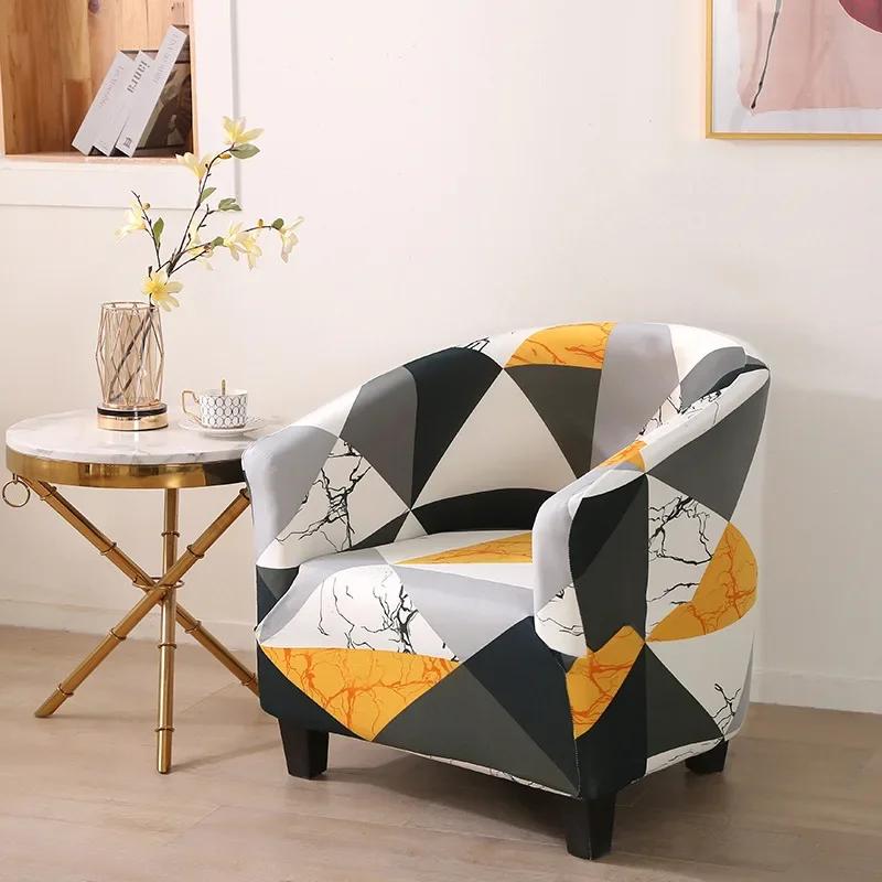 1PC Removable Elastic All Inclusive Single Seat Sofa Covers for Living Room Slipcover Armchair Couch Cover Furniture Protector