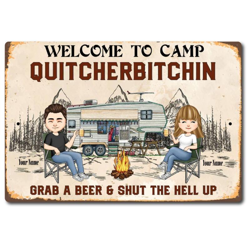 Retro Metal Paintings, Furniture, Living Room Decoration 20x30cm