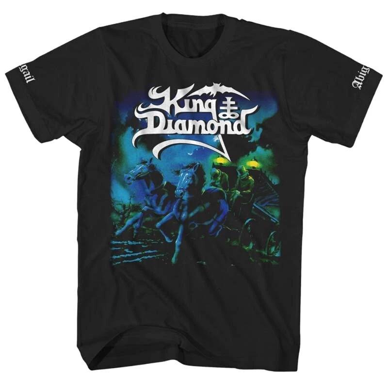 New Authentic King Diamond Abigail Album Black Metal Mercyful Fate Band T-Shirt S