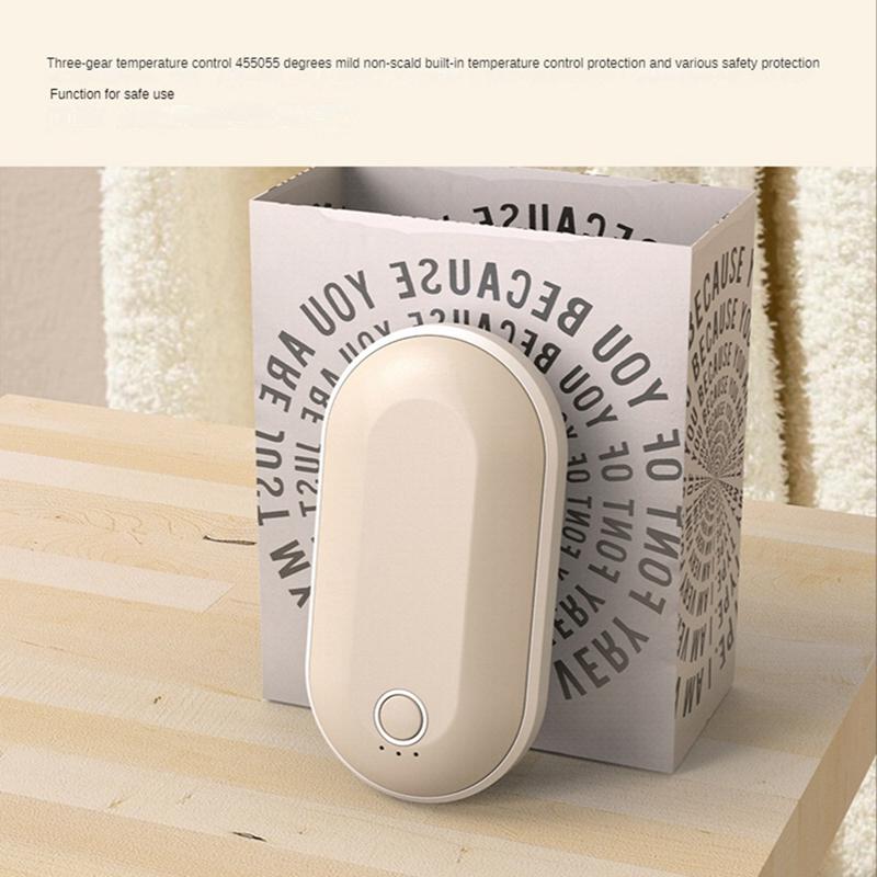 Hand Warmers Rechargeable, 5000Mah Electric Portable Pocket Heater, Heat Therapy Great For Outdoors, Hunting, Golf