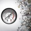 652F Upgraded Air Compressor Pressure Gauge Pneumatic Hydraulic Fluid Pressure Gauge