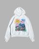Home Painting Printed Hoodie (White)