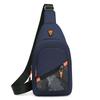 Men's Multifunctional Crossbody Travel Bag with Headphone Holder