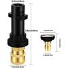 Car High Pressure Washer Guns Aluminum Core Quick Connector Nozzles for Karcher K2 K3 K4 K5 K6 K7 Adapters Accessories