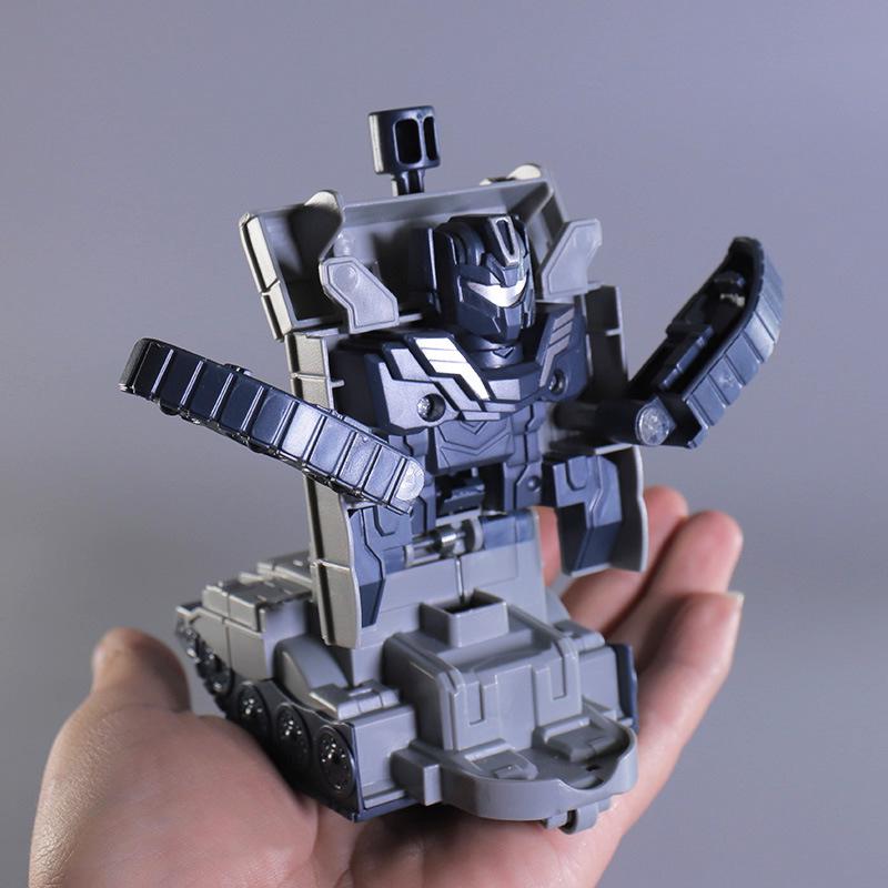 Creative Mecha Tank Toy: Educational Deformation and Stress Relief Gift for Kids