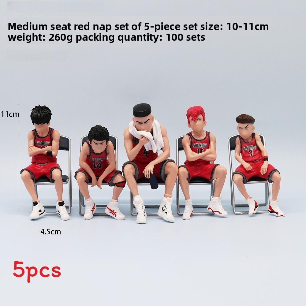 Slam Rukawa Dunk Kaede Pvc Team Member Figures For Home Decor Collectibles Fans