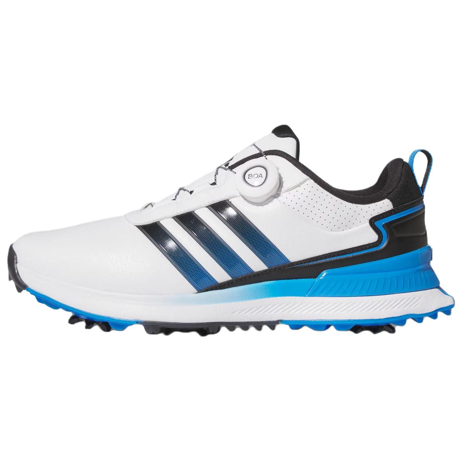 

Adidas R2G Boa Comfortable Fit Golf Shoes Men Shoes White Black Blue JQ3439 40