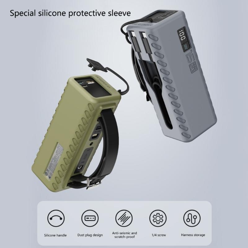 Silicone Protective Sleeve For CUKTECH 15SE Power Charging Shockproof Full Coverage Case, Easy Access