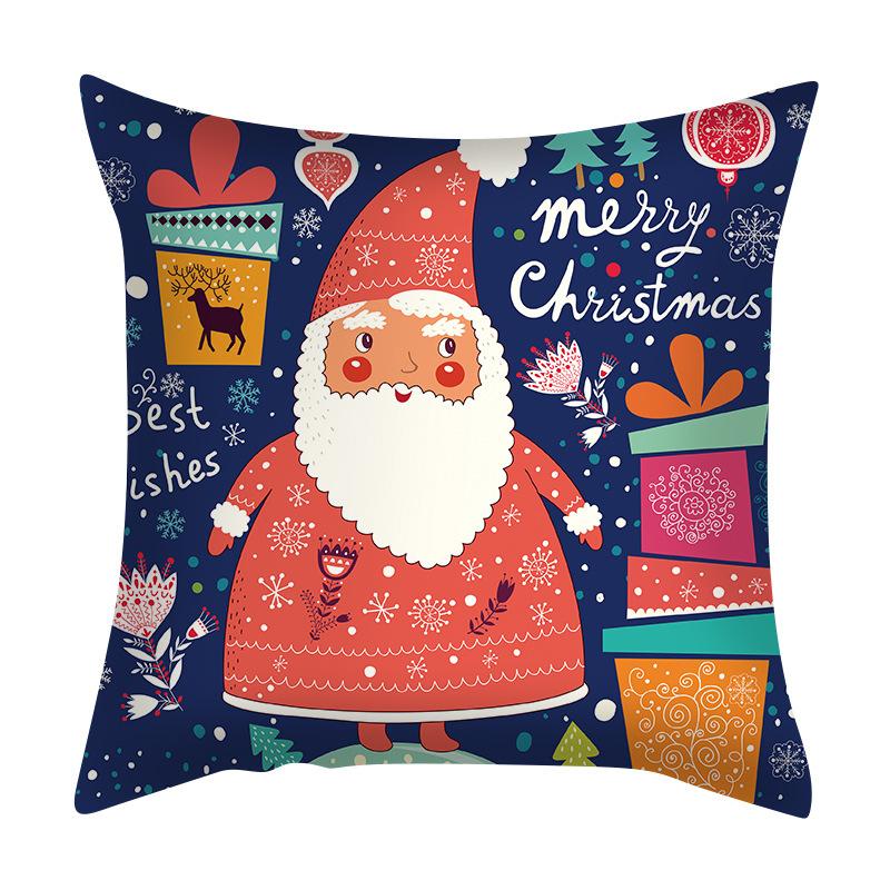 Cartoon Pillowcases Christmas Nordic Cross-border Special for Living Room Bedroom Cushion Cushions