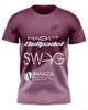 T-shirt da Badminton da Uomo Larga, Comoda, Traspirante, Girocollo, Manica Corta, con Stampa di Lettere, Top Casual da Esterno