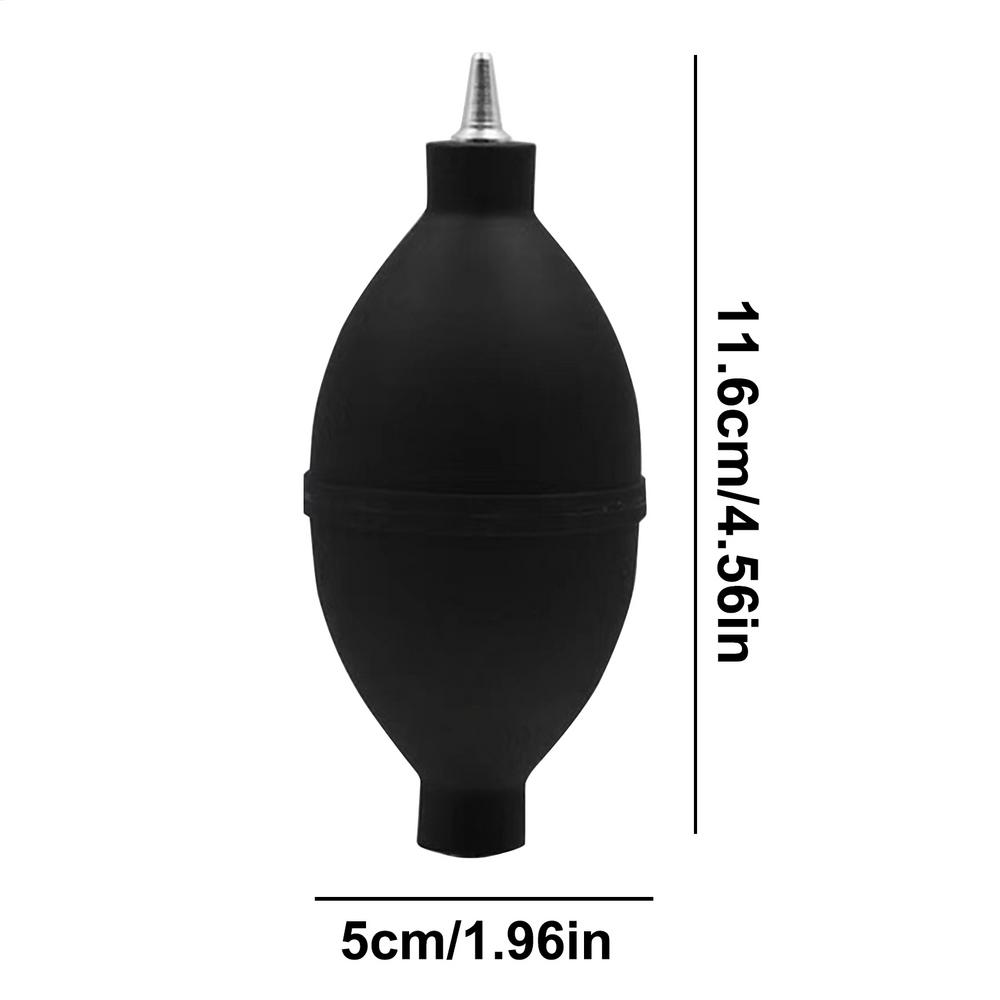

Soft Tip Silicone Super Air Blower Blaster Pump Dust Cleaner Include MicroFiber Cleaning Cloth Bulb Blower чёрный