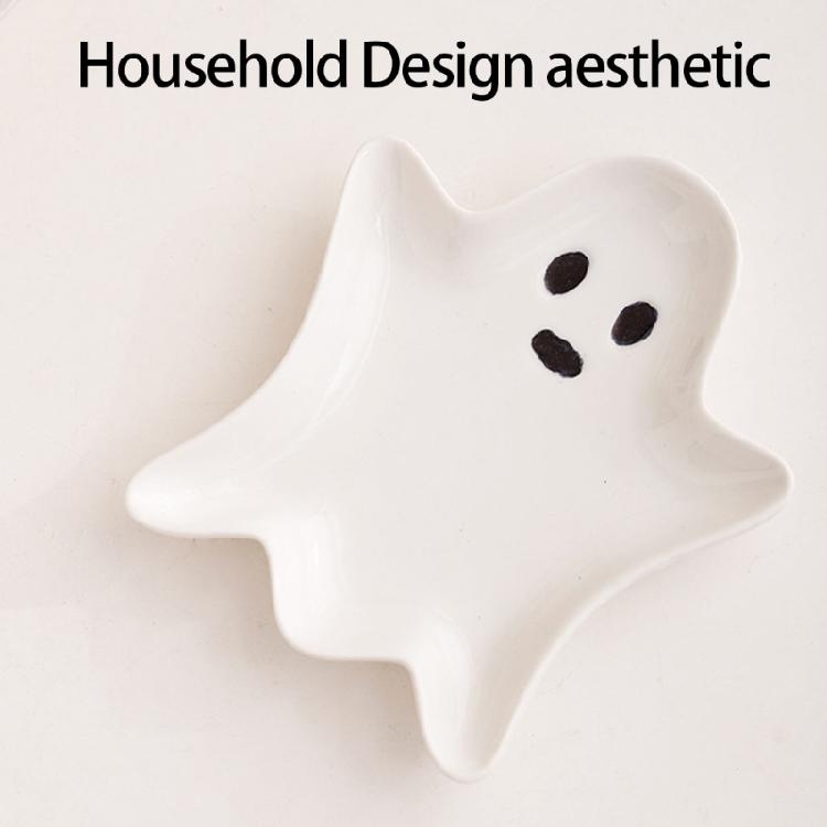 Ceramic Specters Shaped Accessory Tray Combines Decoration With Practical Jewelry Organization Features
