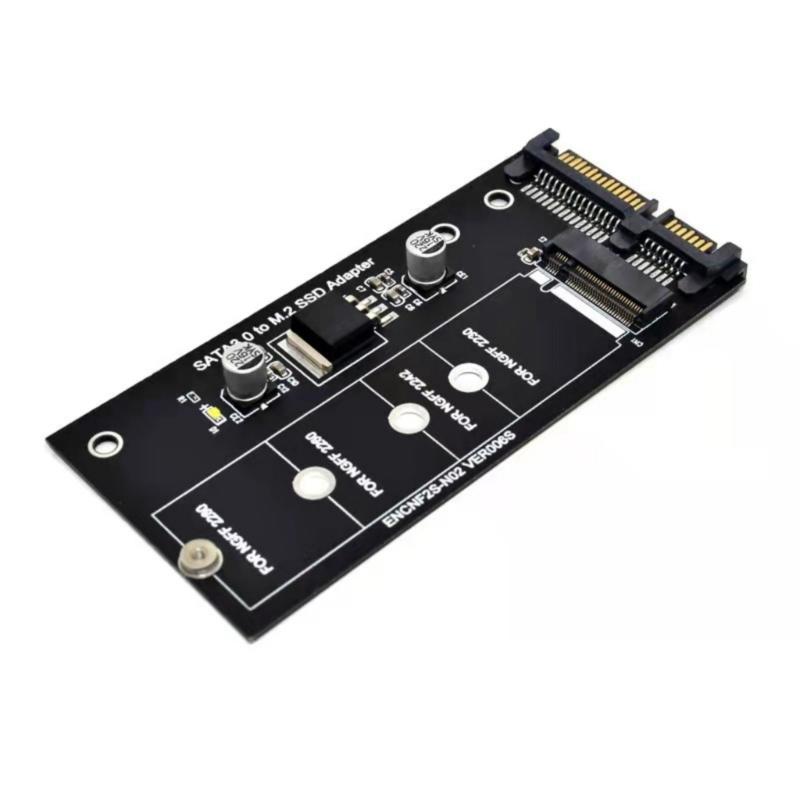 M.2 to SATA3 NGFFs SSDs Converters Card for 6Gbps Fast Speed Data Transfer for PC and Laptops