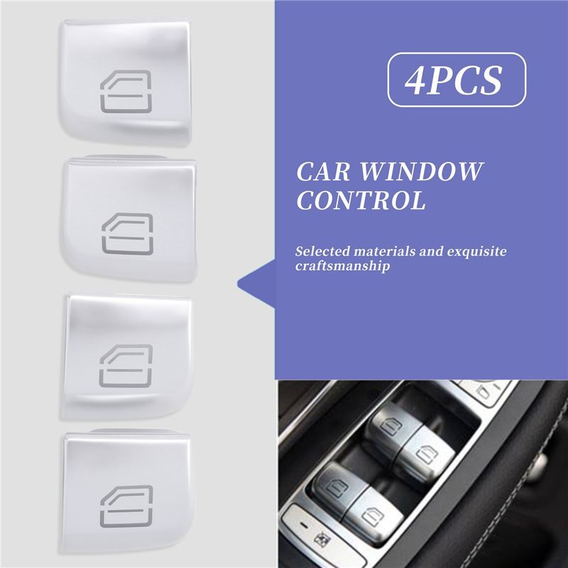 New!Car Master Seat Window Control Switch Repair Button Caps For Mercedes Benz C-Class W205 Chassis GLC Full Series W253 2015