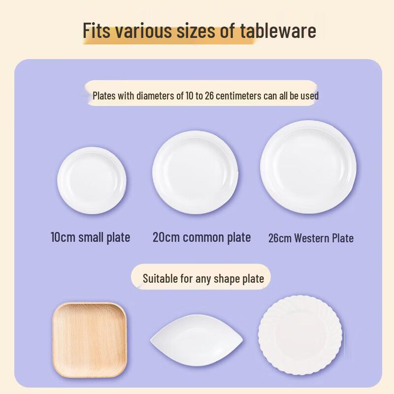 Miaojie Disposable Food Fresh-keeping Bowl Covers