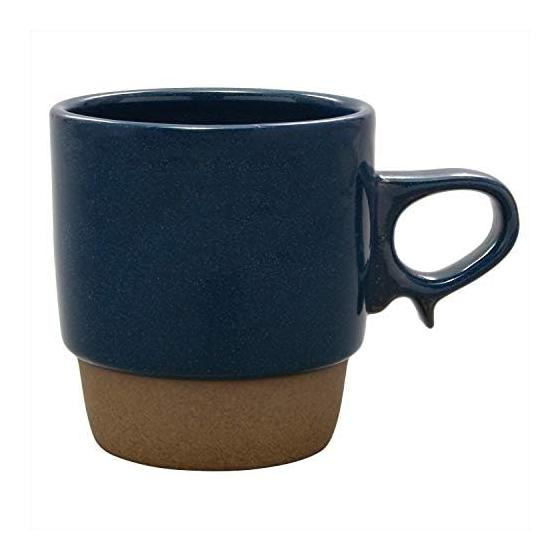 Hamato Hasami Ware Aizome Kiln Stax Mug Navy Blue 388552 300ml