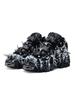 Buty motocyklowe platformy z nitami Sneakersy Gotyckie punk rockowe szykowne botki sexy kamuflaż