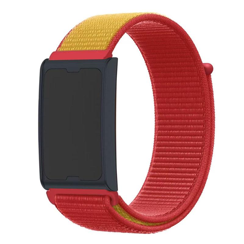 22mm 20mm Nylon-Schlaufenarmband für Amazfit Helio/Bip 6/Active 2/Balance 2 Armband im Flaggenstil für Amazfit GTR 4/GTS 4 mini