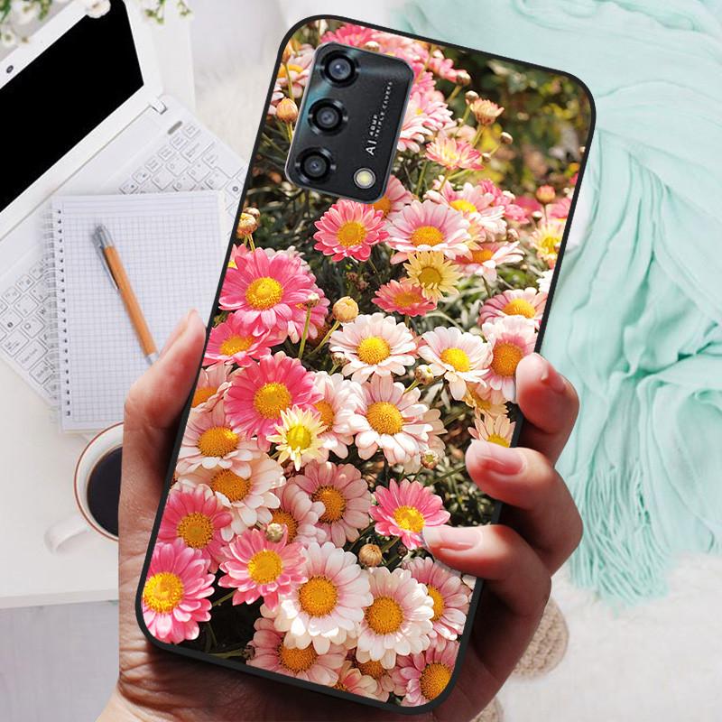 Telefoonhoesje Voor OPPO A74 4G Hoesje Siliconen Zwarte Bumper Zachte TPU Coque voor OPPO A74 CHP2219 Hoesjes OPPOA74 A 74 Beschermer Fundas
