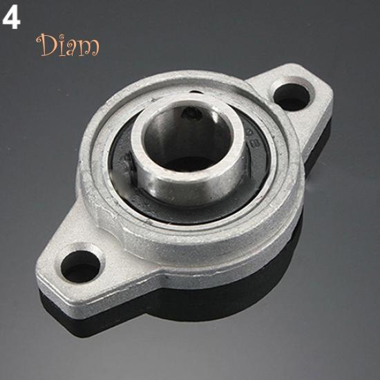 Diam 1Pc 8 - 35mm KP/KFL08 - 007 Zink Metaal Rhombic Gemonteerde Kussenblok Lager Accessoires