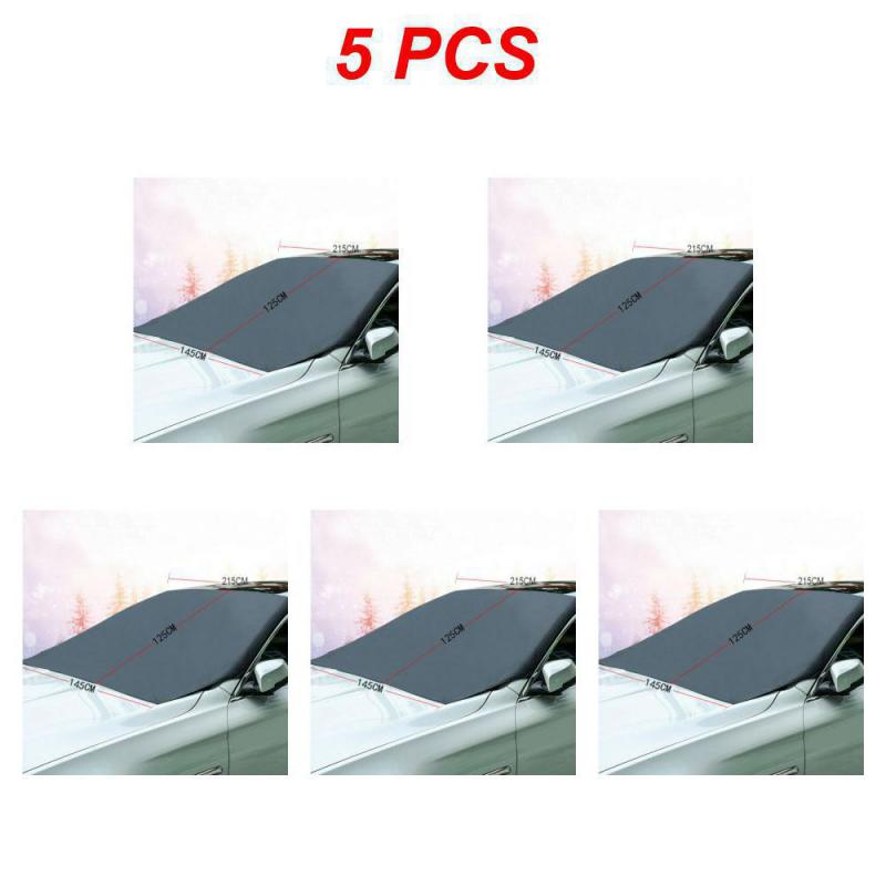 2~5PCS Magnetic Car Front Windscreen Cover Automobile Sunshade Cover Car Windshield Snow Sun Shade Waterproof Car Cover
