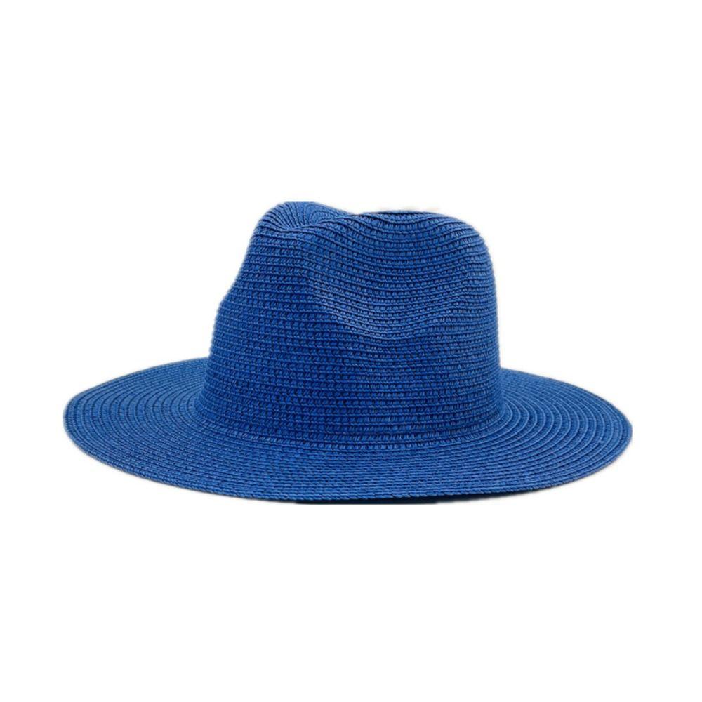Large Panama Straw Hat Wide Brim British Dress Hat Fashion Panama Jazz Hat  Unisex