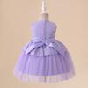 Baby Girls Princess Tulle Sequin Dress Sleeveless Party Gown Kids