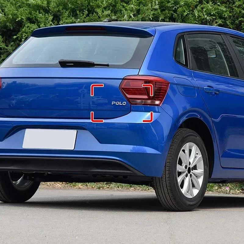1ks 3D ABS POLO auto Písmenový znak Zadní víko kufru Samolepky odznak nálepka Nálepka styling auto Příslušenství Pro Volkswagen VW POLO