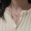 Female Light Luxury Niche Simple Tassel Water Droplet Necklace