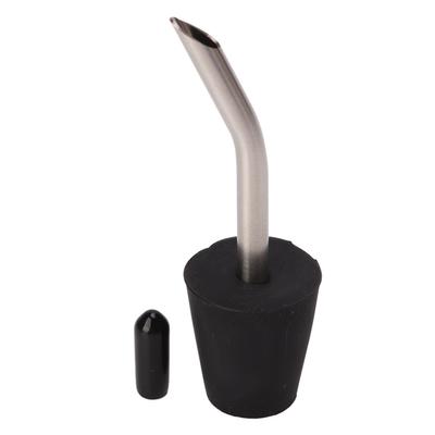Versatore per Bottiglia in Acciaio Inossidabile Beccuccio Versatore per Liquore Accessori di Ricambio Estensione con Tappo Antipolvere per