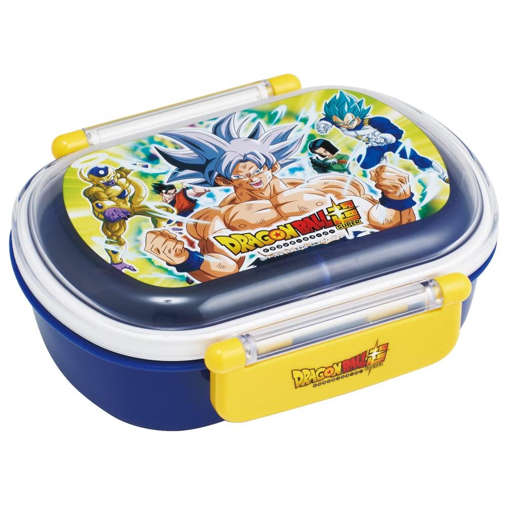 Skater Lunch with Inner Divider Dish Design for Easy Antibacterial Made In Dragon Ball Super Children's Box, 1-tier, 360ml, (side Container),