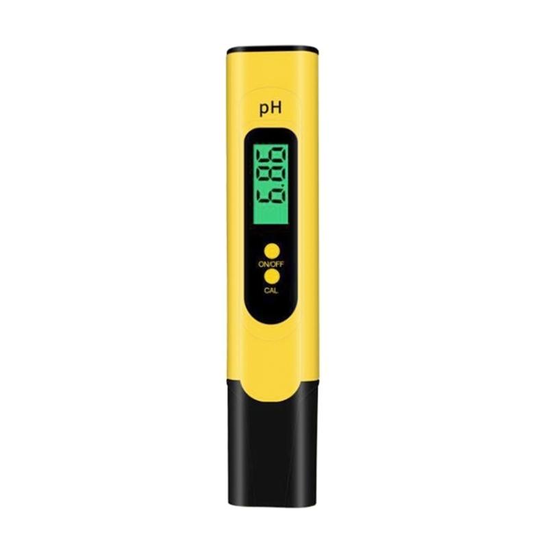 

PH Pen Waterproof Pocket Tester, Easy Calibration, Sensitive Probe for Improved Accuracy Durability for Hydroponics жовтий