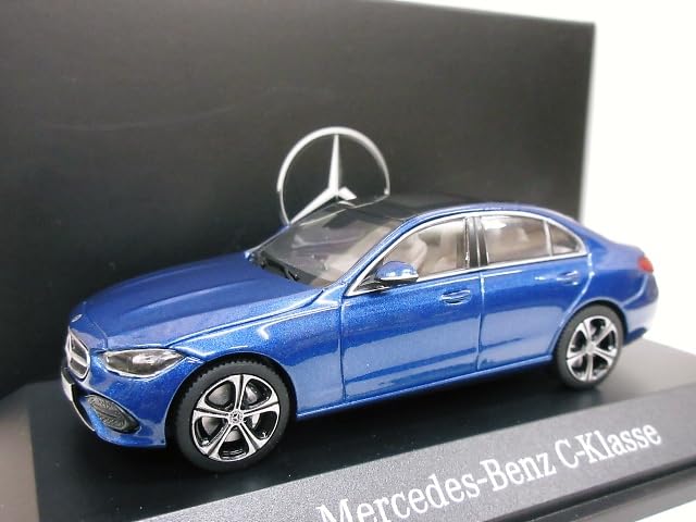 Mercedes Benz Custom Mercedes Benz C Class 2022 W206 1/43 (Blue)