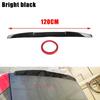 Universal Car Spoiler Car Free Perforated Top Center Wing Trunk Spoiler Top Wing Trunk Decoration Wind Wing Racing
