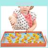 Wooden Duck Fishing Game For Kids Educational Toy For Early Learning And Number Skills