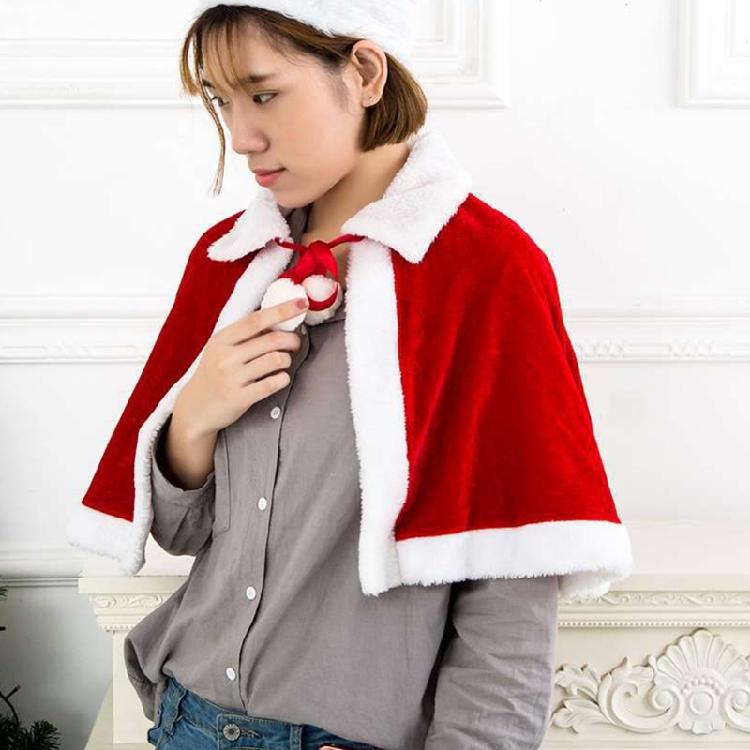 Fashion Clothes Cloak Nice Gift Christmas Costume Clothing Santa Cosplay Wear