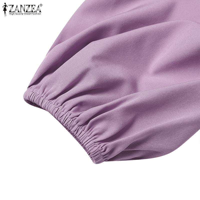 ZANZEA Tops femininos de primavera com alças finas e ombros de fora