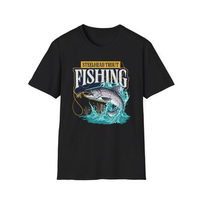 Divertente Maglietta da Pesca Regalo Nonno Papà Marito Pescatore Canna da Pesca Esca Maglietta